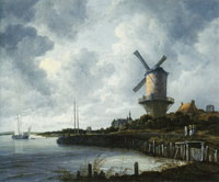 Jacob van Ruisdael Windmill at Wijk bij Duurstede